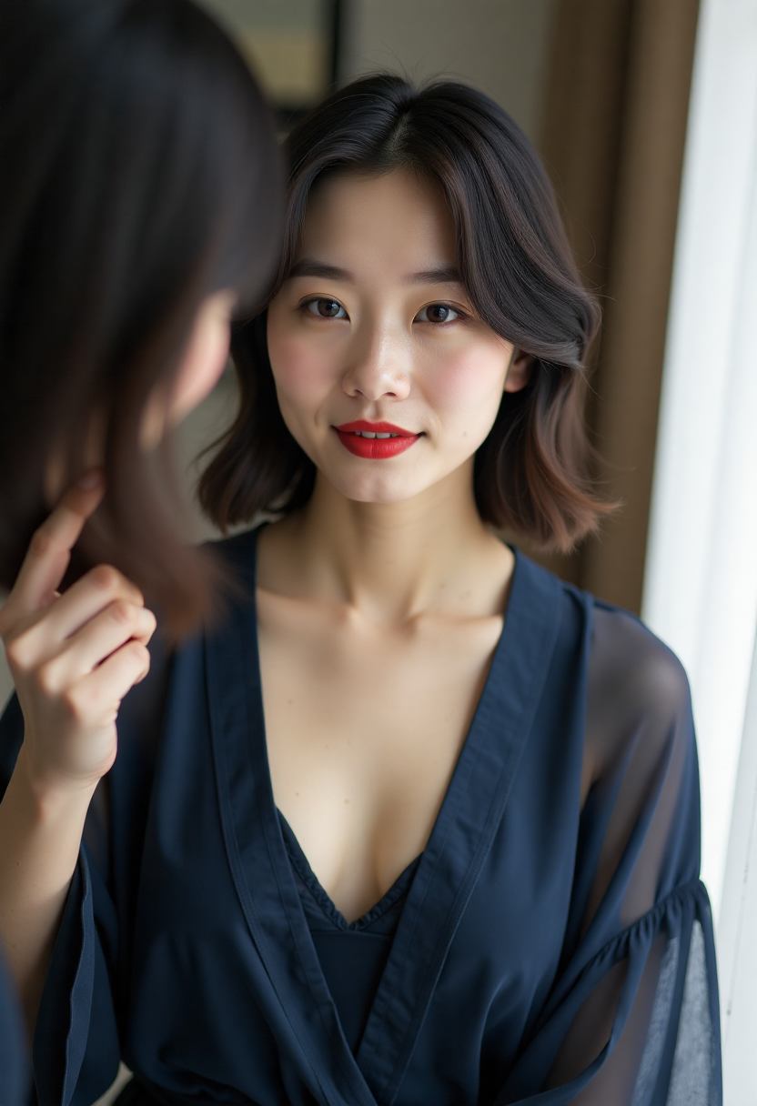 悬疑短剧中的深夜街道